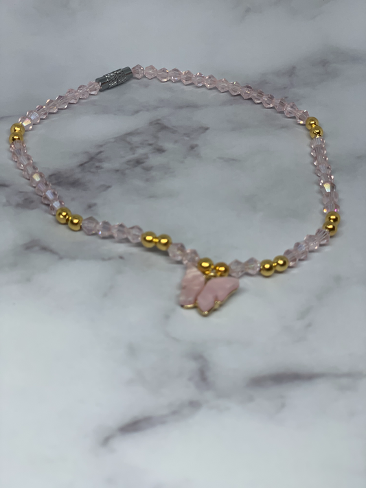 Butterfly anklet